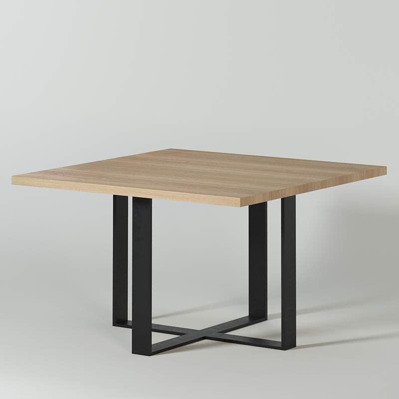 KAS0302-1 / Table Dakar Iron (130x130)