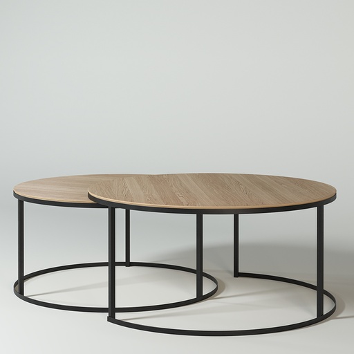 KAS0305-1A / CoffeeTable Circle Iron (102x47)