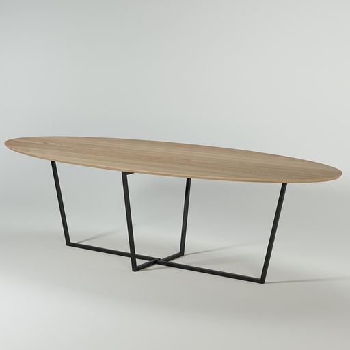 KAS0320-4 / Table Ellipse Iron (280x112x77)