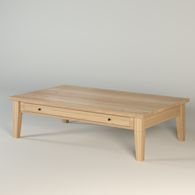 KAS0402-4 / Coffee Table 2 tiroirs Nantes (150x90x40)